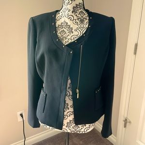 Tahari zip-up blazer EUC size 6